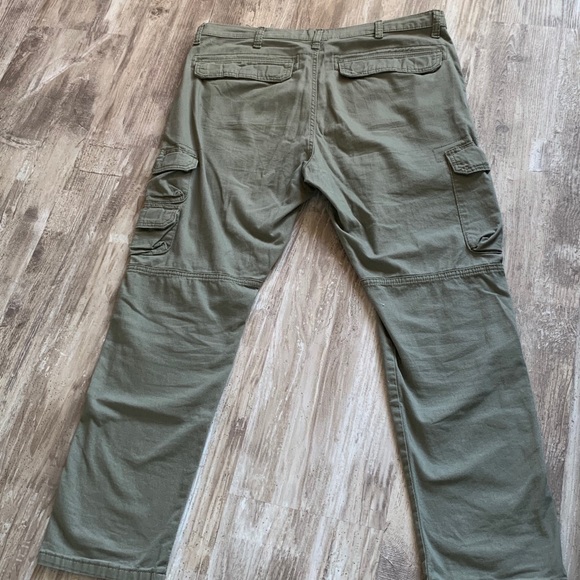 Vintage Wrangler Olive Cargo Pants - Picture 2 of 5